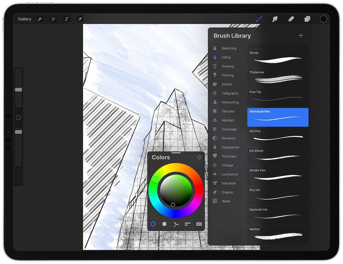autodesk sketchbook pro procreate windows alternative
