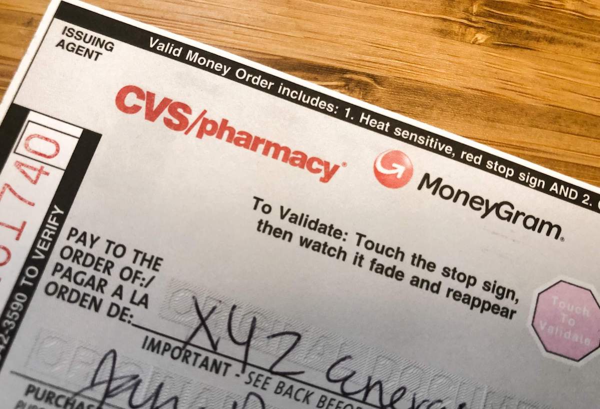 cvs money orders