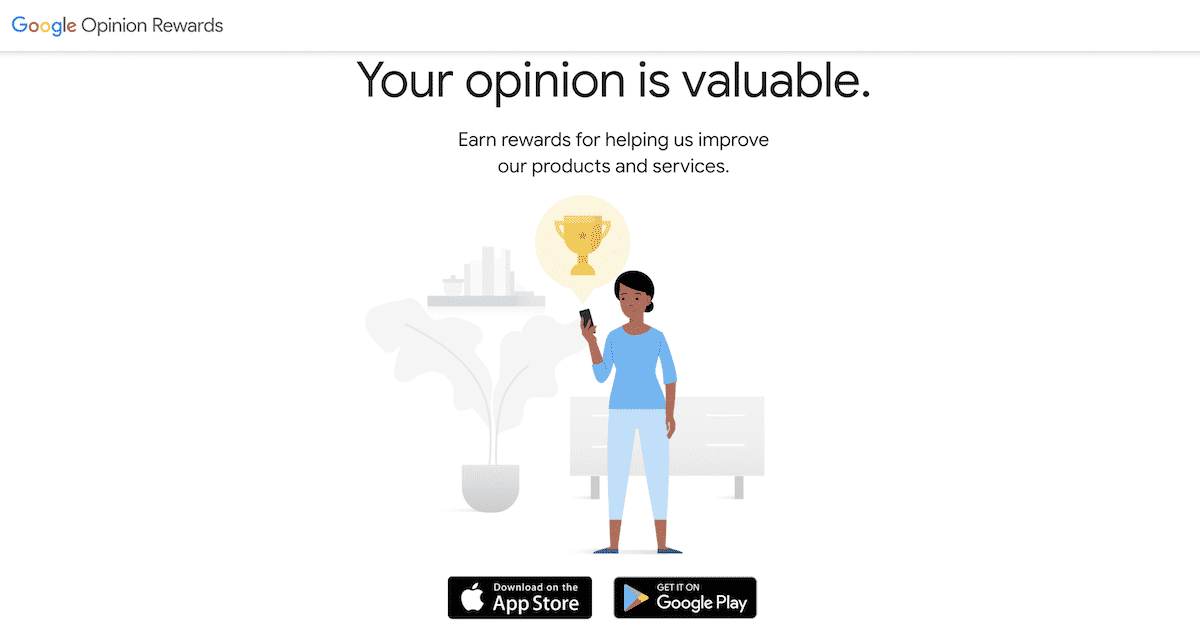 google opinion rewards