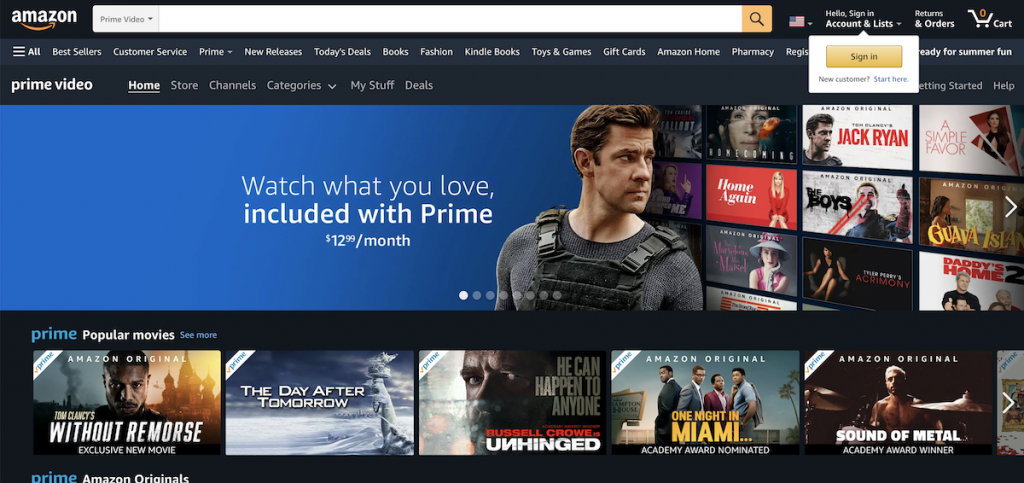 amazon prime video