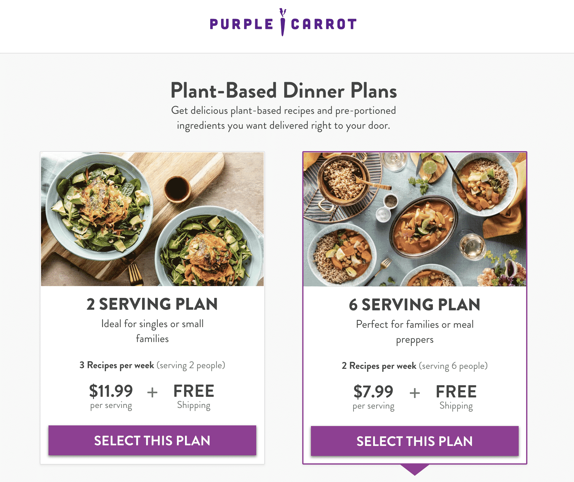 Purple Carrot Review: Plant-Based Meal Delivery